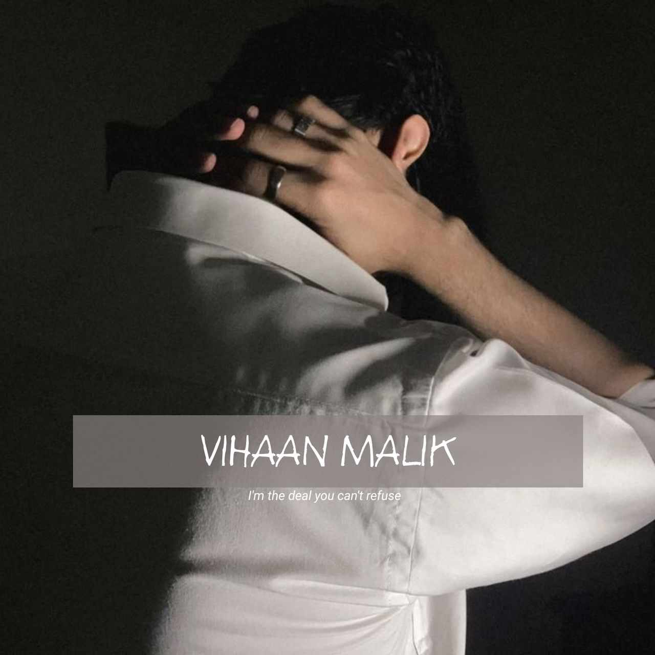 -" I'm the deal you can't refuse"-