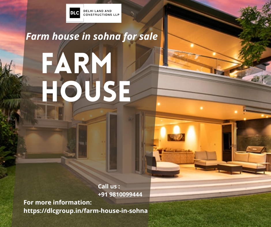 Farm house in sohna for sale