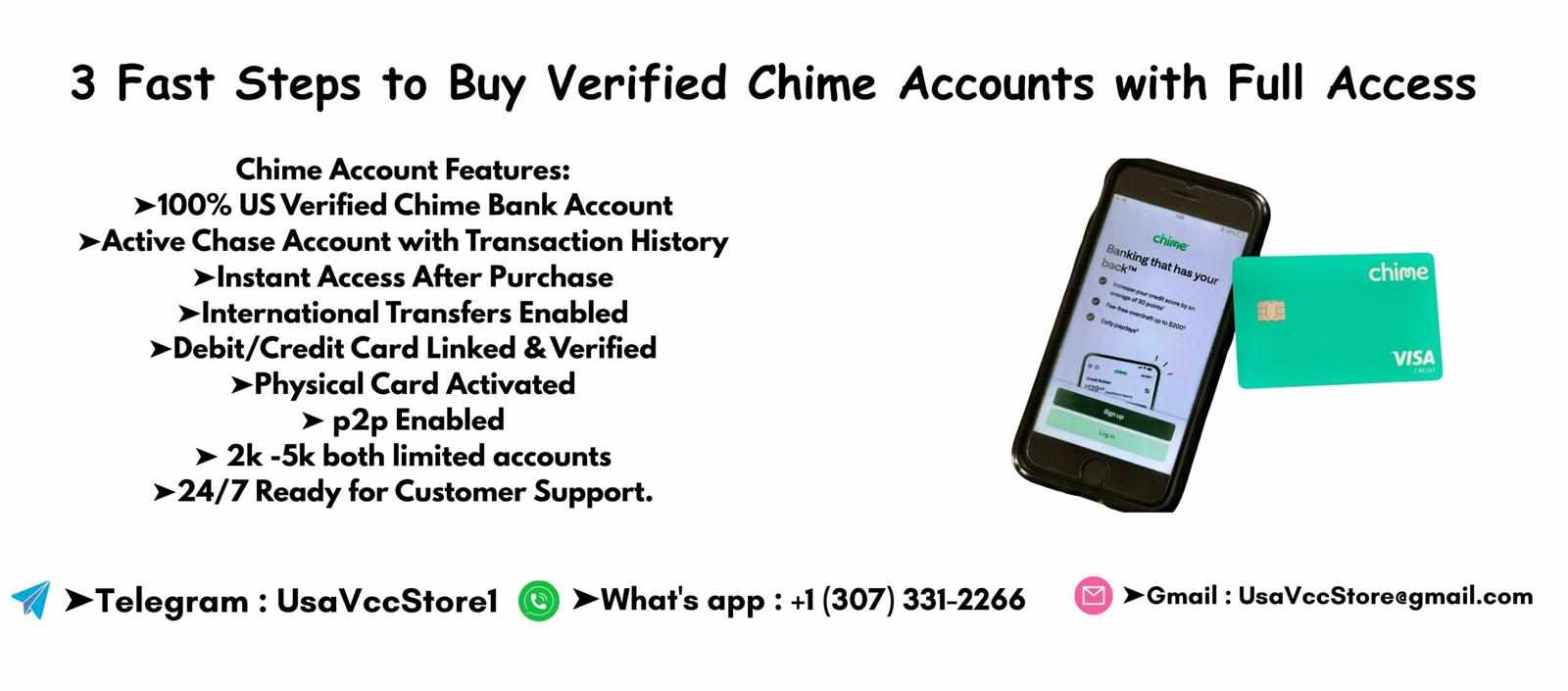 Buy Verified Chime Accounts
