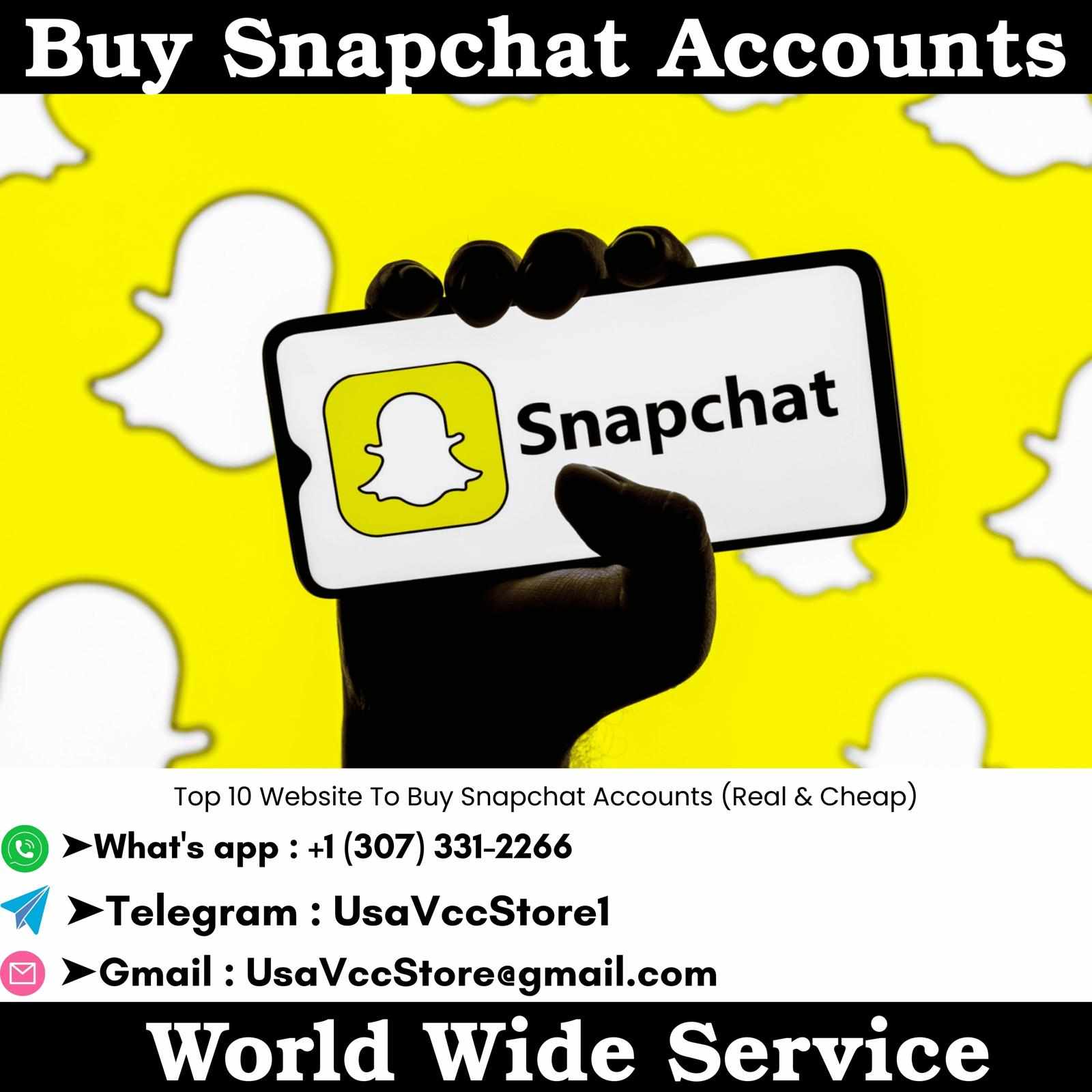 5 Best Sites to Buy Snapchat Accounts (Aged & PVA)