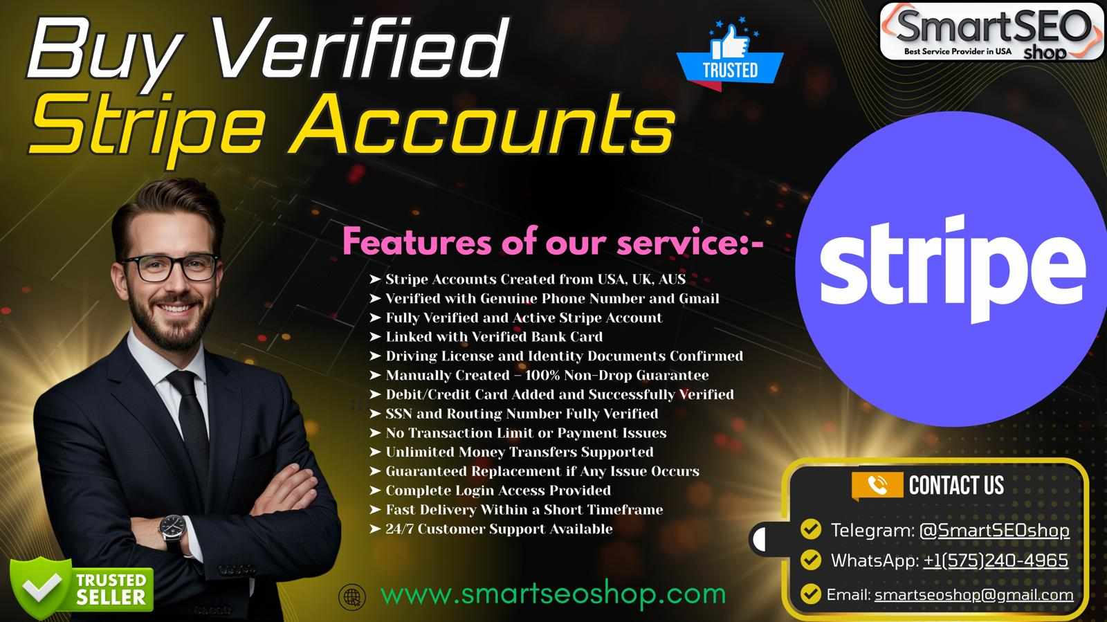 Best 10 Place To Purchase Buy Verified Stripe Accounts