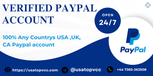Buy 100% Trusted and Secure USA & UK PayPal Accounts – Premium Aged Stock Available for Any Country