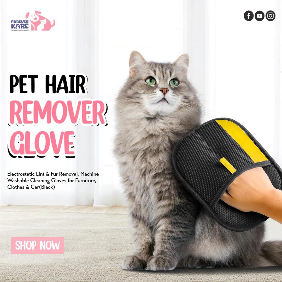 Pet Hair Remover Glove – Simple Fur Removal Furever Kare