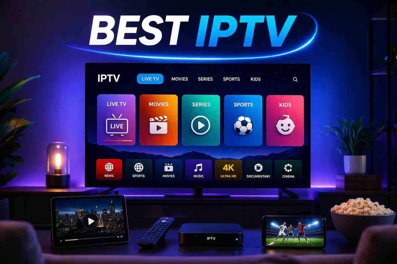 Best IPTV Services 2026 – Top IPTV Providers for Streaming