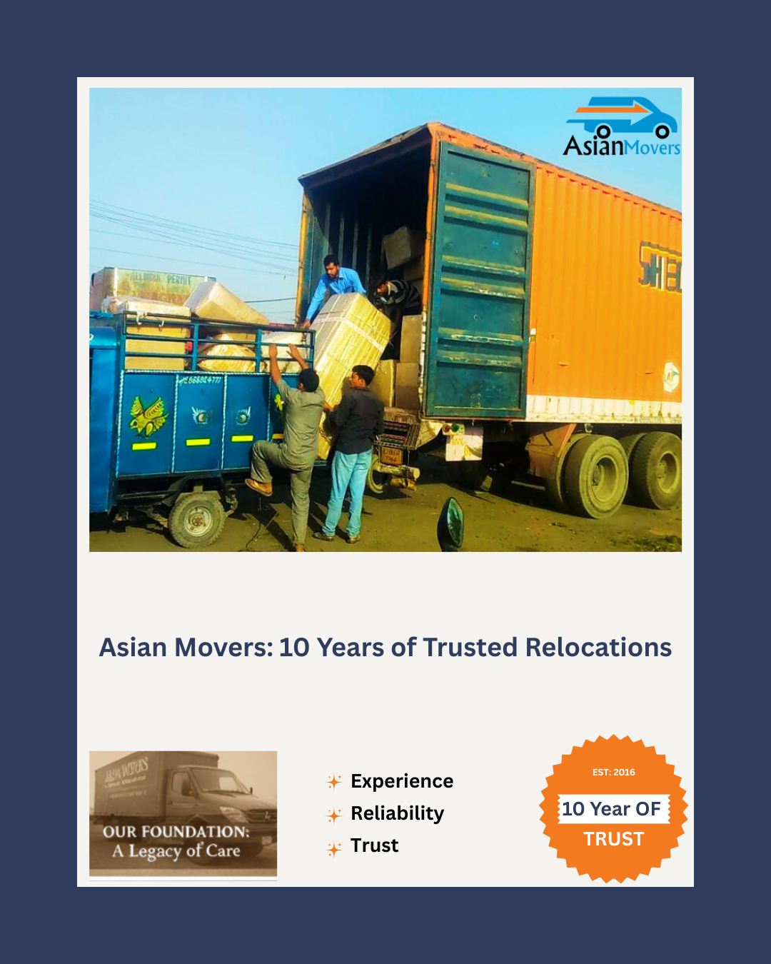Top Movers and Packers of India The Most Trusted Moving Partner
