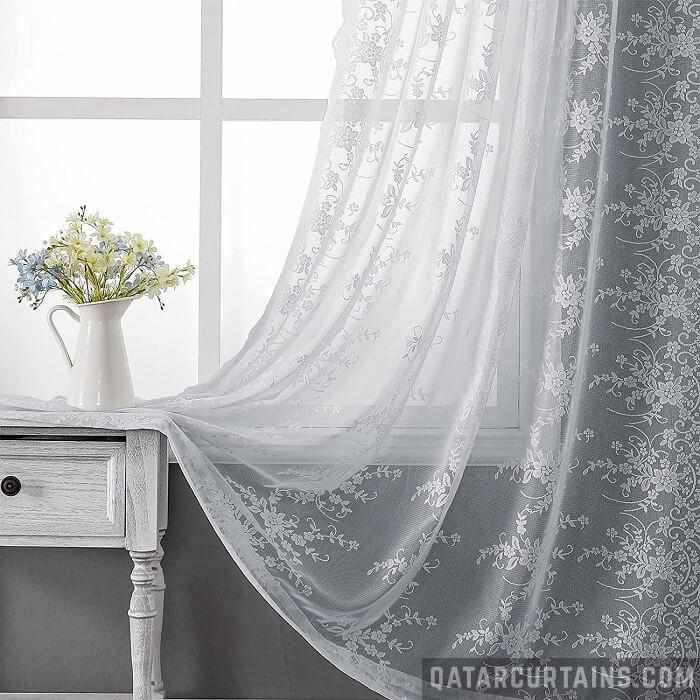 Lace curtains supplier in Qatar
