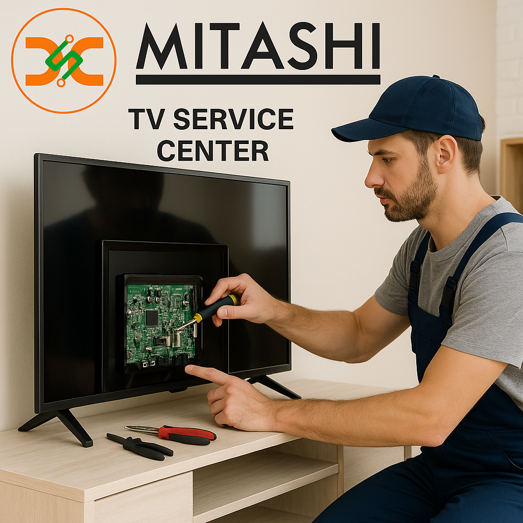 Are Genuine / Original Spare Parts Used for Repairs at Mitashi TV Service Center?