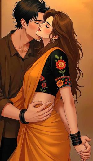 Nishu with devarji ( devarji ki bukhi nazar)