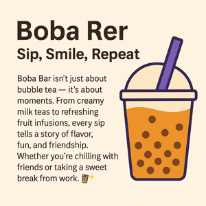 The Boba Journey Begins 🍹