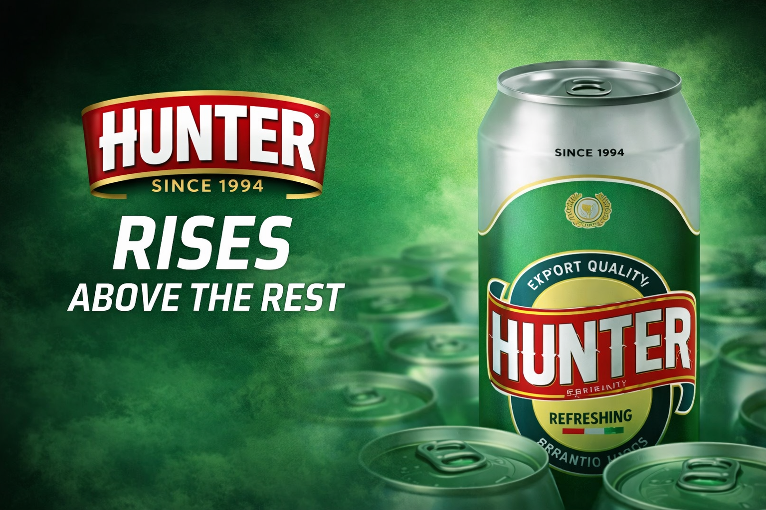 Born to Refresh: The Bold Taste of Hunter Indian Beer
