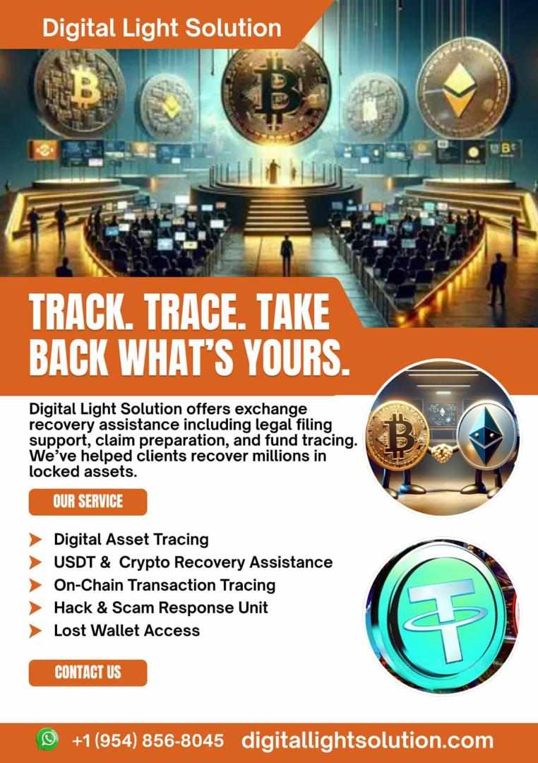 HIRE THE BEST TEAM TO RECOVER YOUR CRYPTO ASSETS NOW — DIGITAL LIGHT SOLUTION