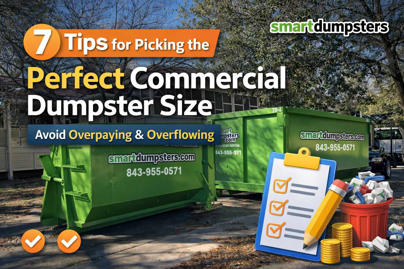 7 Tips for Selecting the Perfect Commercial Dumpster Size