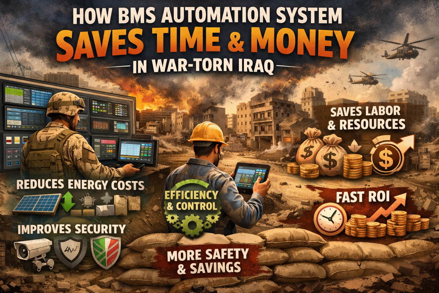 How does BMS Automation System save Time and Money?