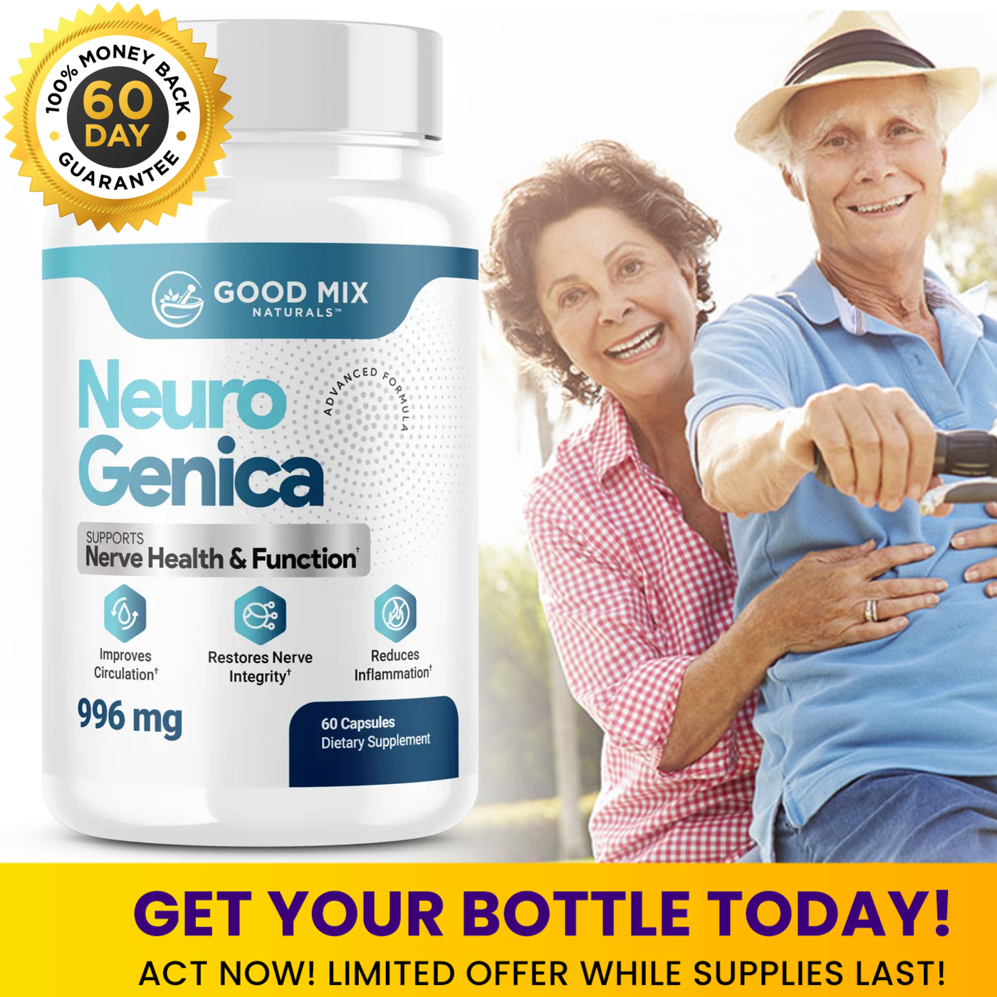 NeuroGenica (Price Update) Get Relief for Neuropathy, Tingling, and Nerve Damage