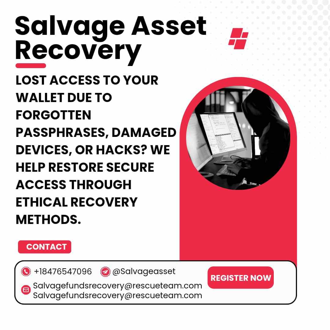 HOW TO RECOVER YOUR BITCOIN WALLET WITH-SALVAGE ASSET RECOVERY