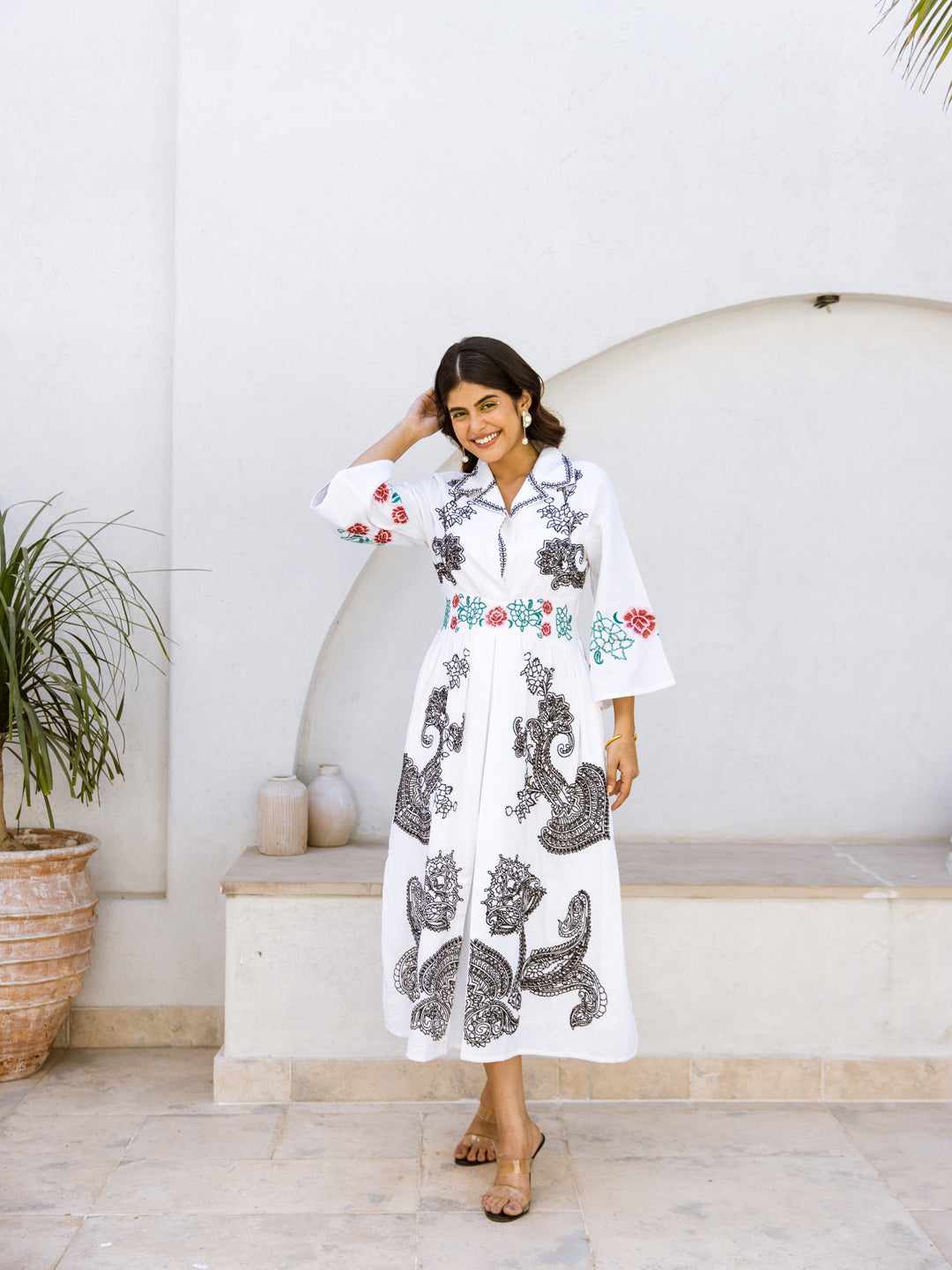 What Makes an Off White Embroidery Dress Wedding Ready?