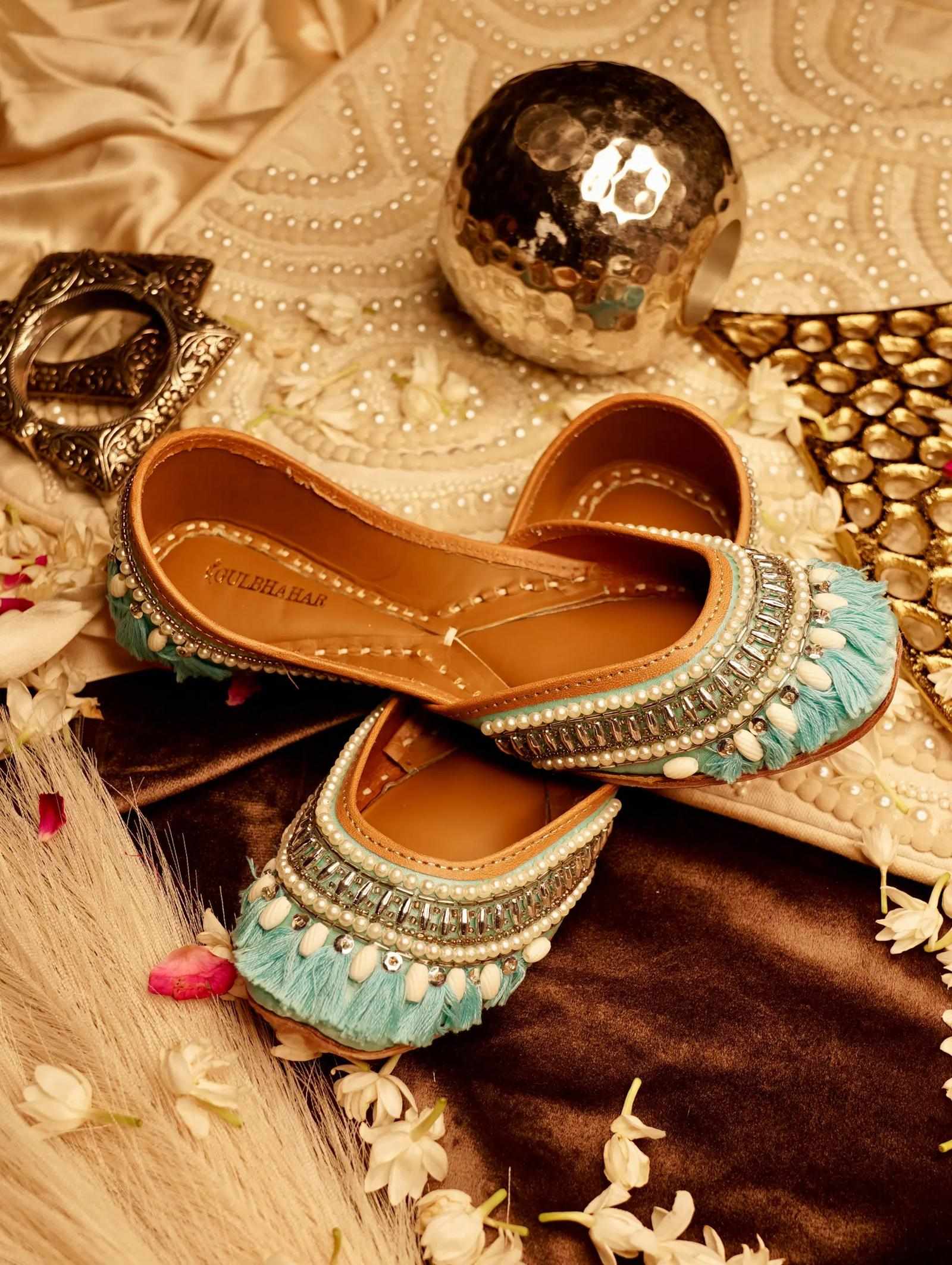Gulbhahar -  Preserving the Buy Bridal Juttis Legacy