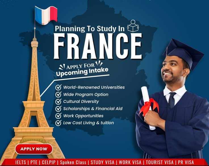 How much is the France study visa fee for Indian students?