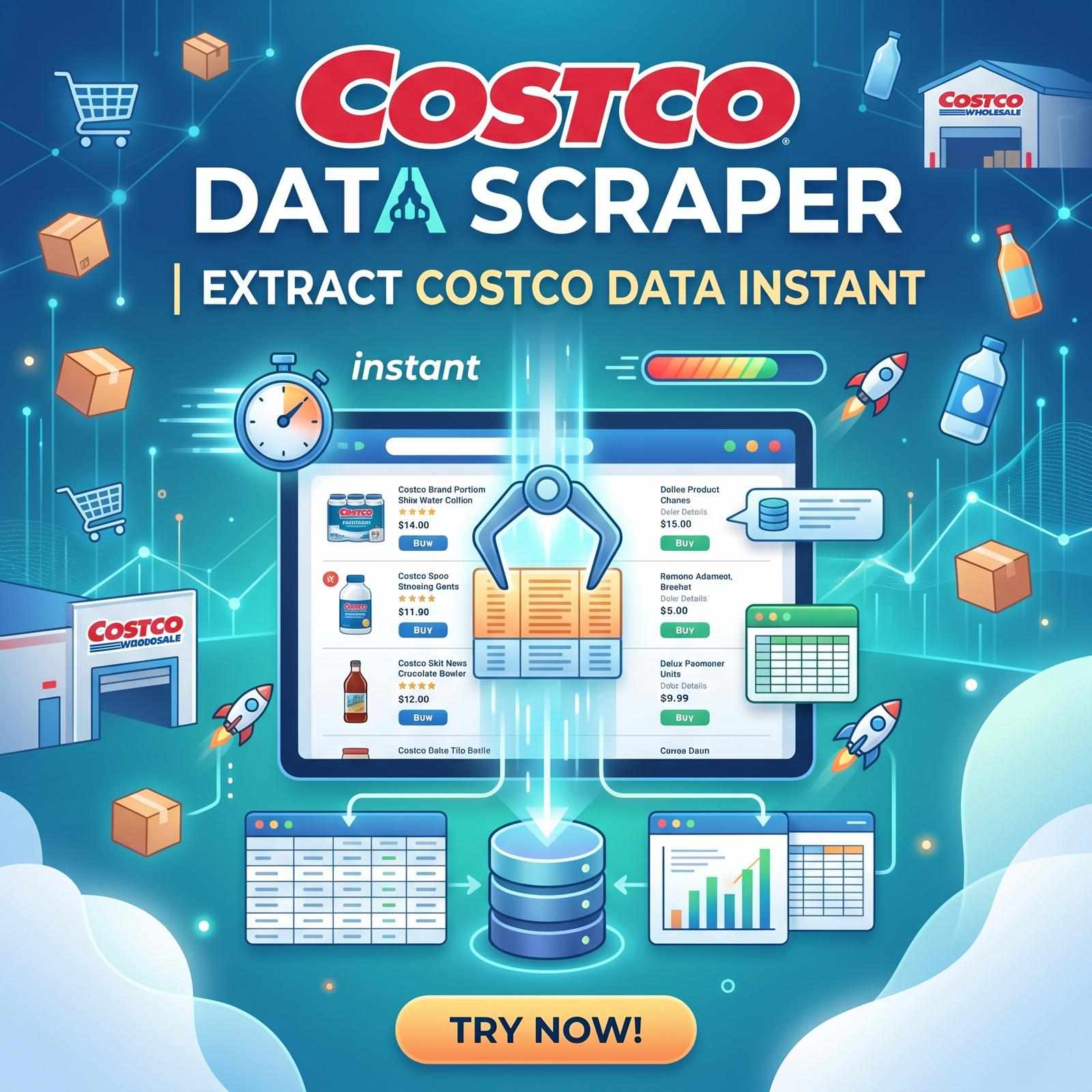 Costco Data Scraper | Extract Costco Data Instant