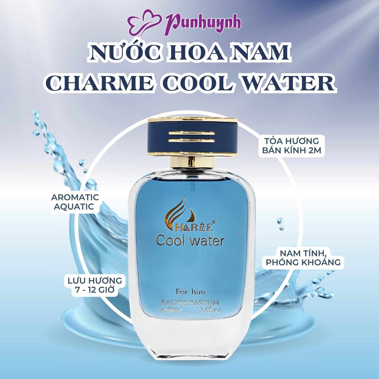 Cách giúp Charme Cool Water bám hương cả ngày