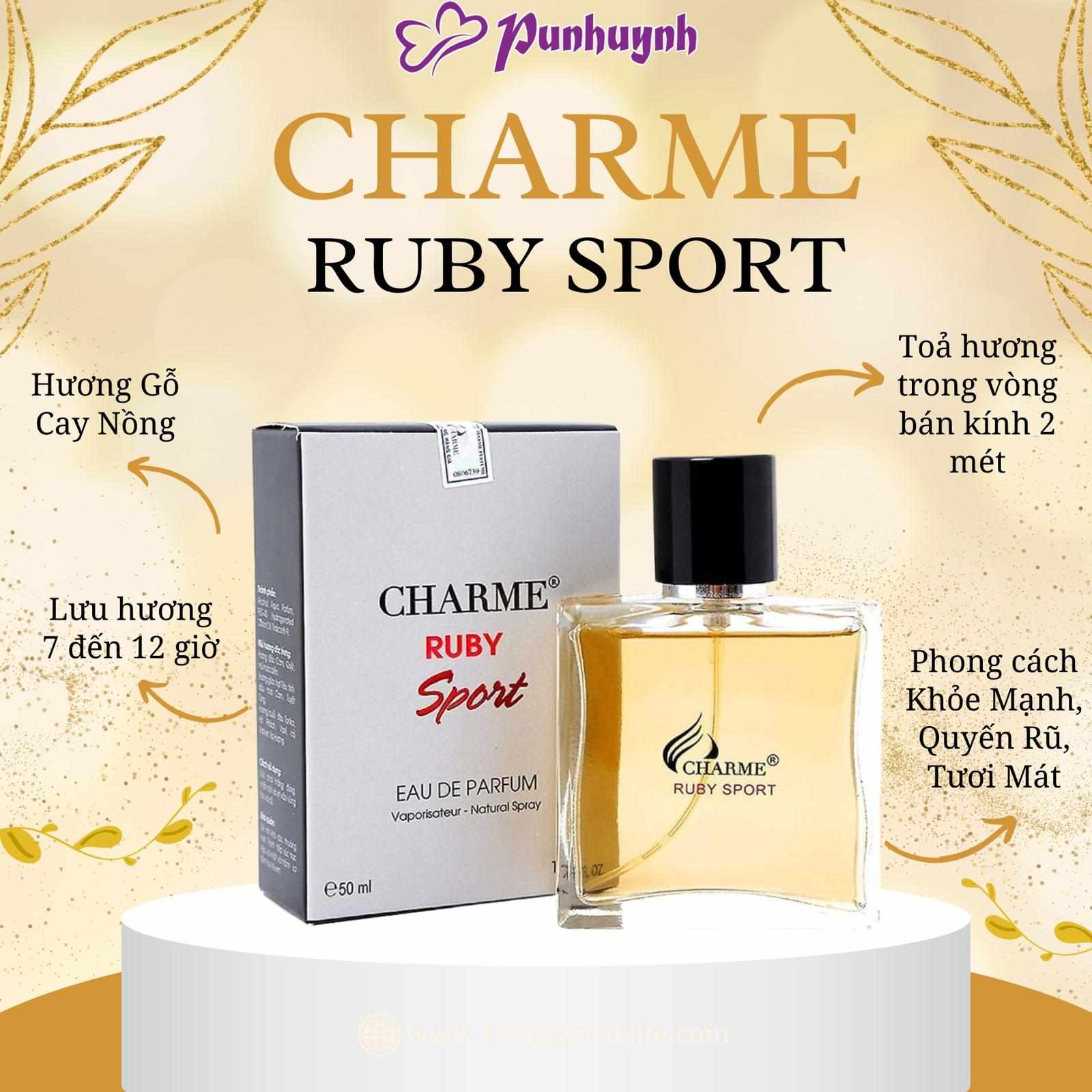 Charme Ruby Sport bám hương có tốt không