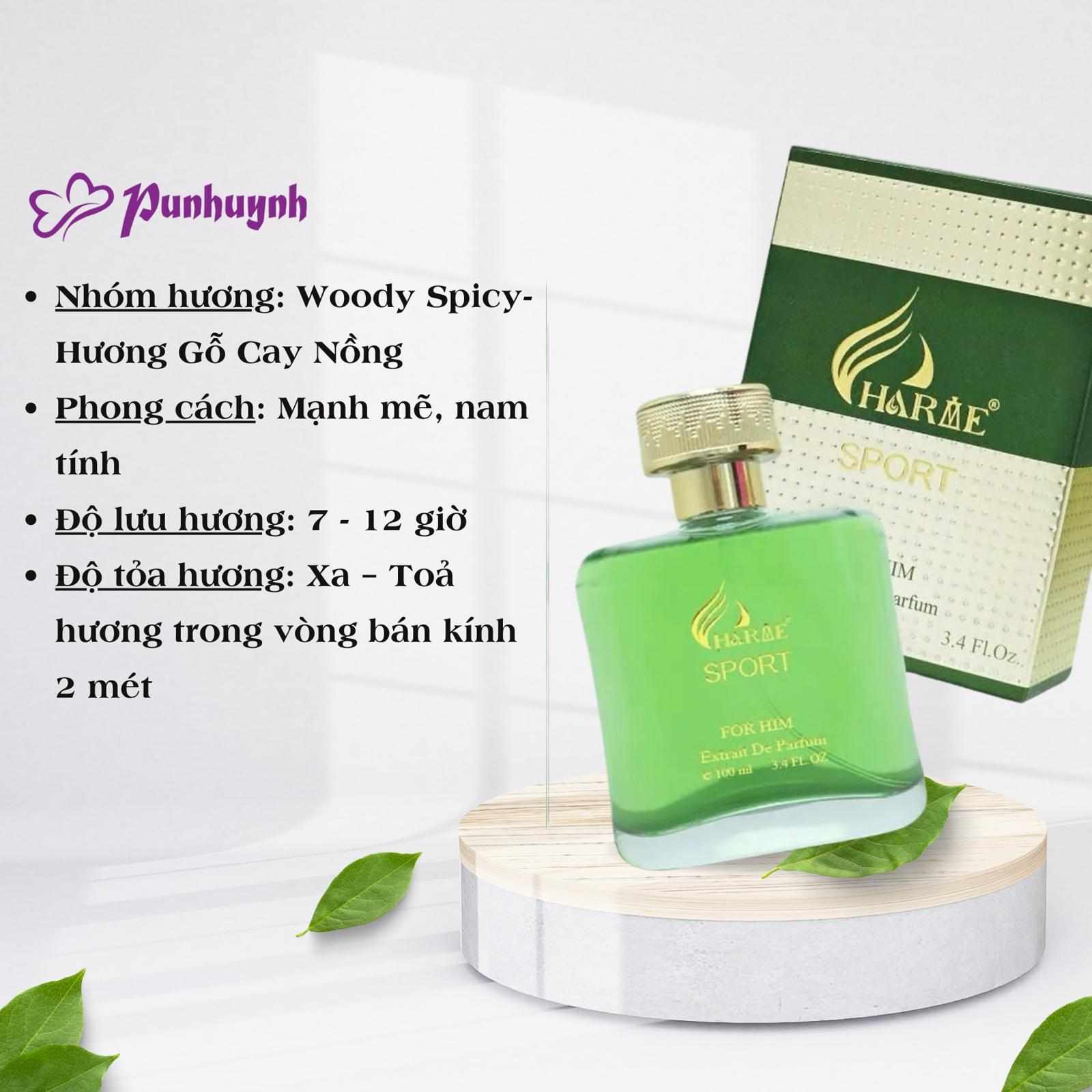 Bí quyết để Charme Sport lưu hương suốt ngày dài