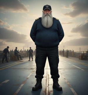 Captain Graybeard and the Ghost ship