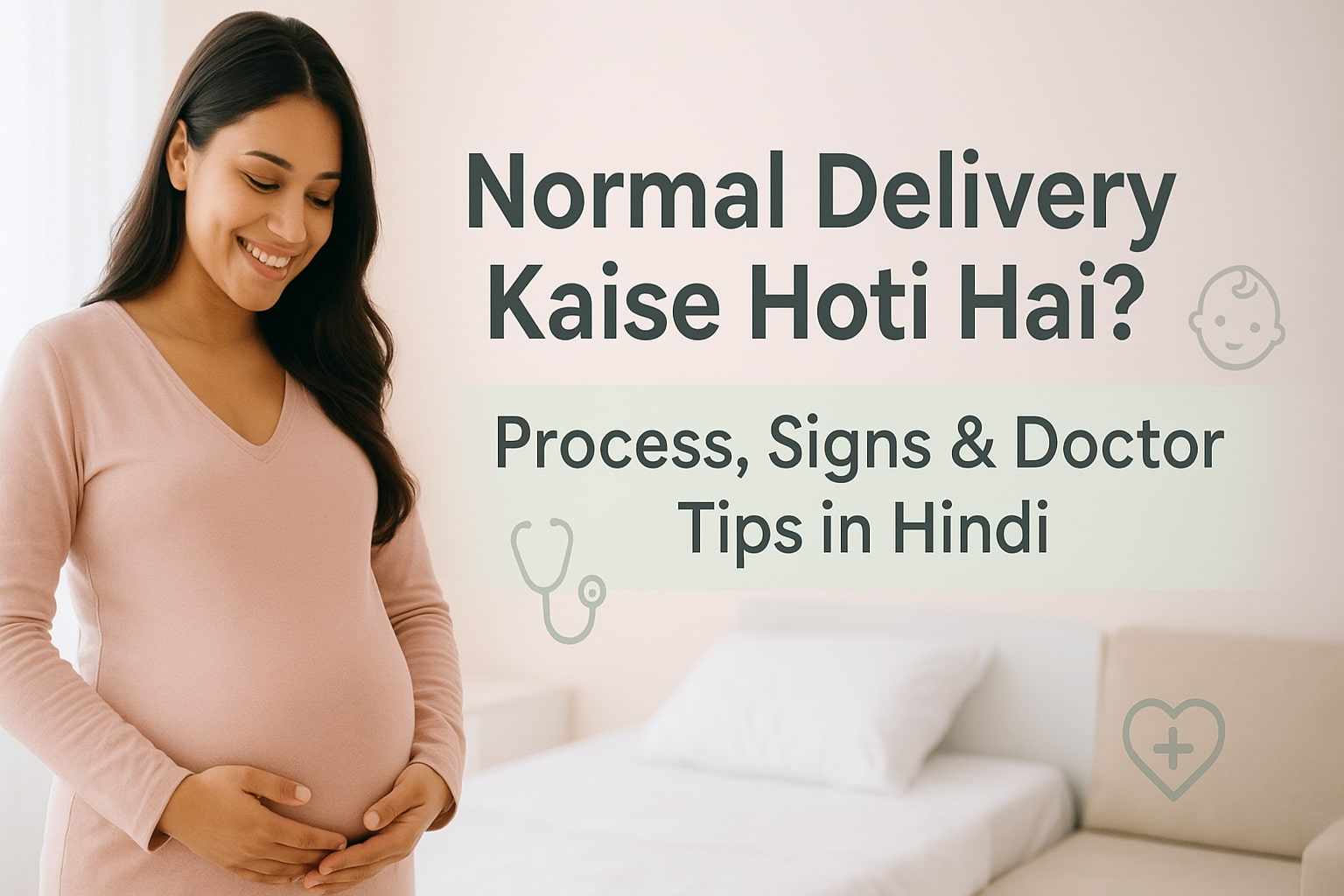 Normal Delivery Kaise Hoti Hai? Step-by-Step Process, Signs & Doctor Tips in Hindi