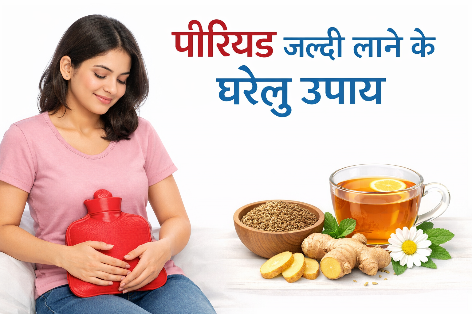 पीरियड लेट हो गया है? जानिए पीरियड जल्दी लाने के आसान घरेलू उपाय और जरूरी सच