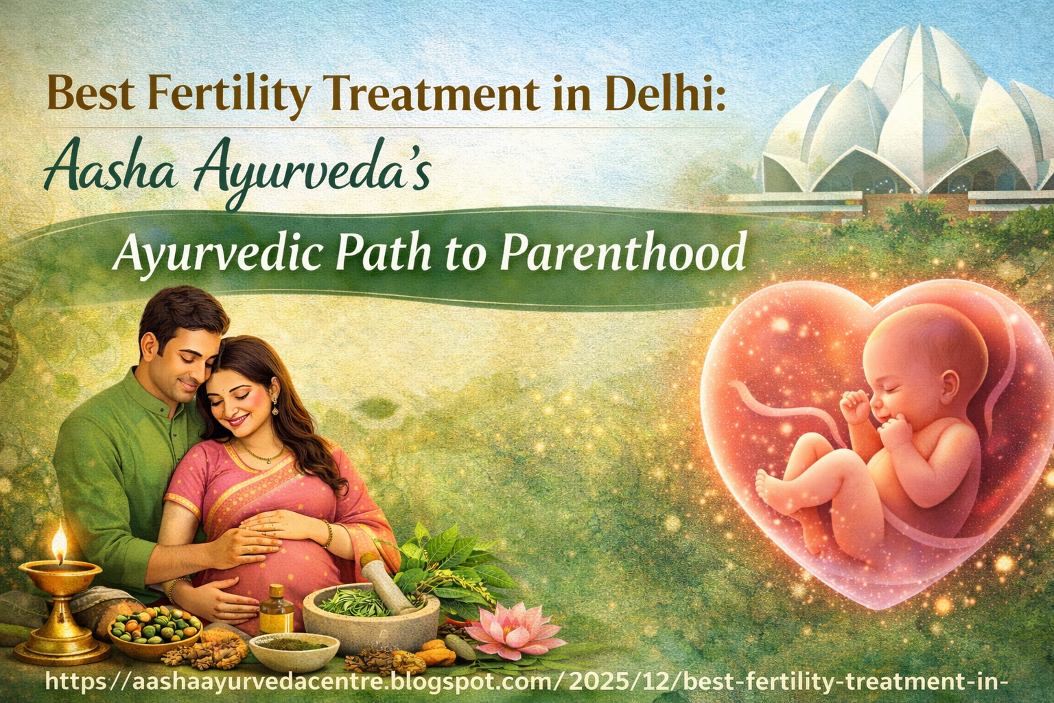 best fertility treatment in Delhi with Ayurveda