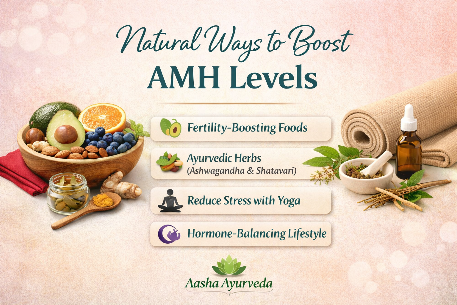 Wondering how to increase AMH levels naturally to support fertility?