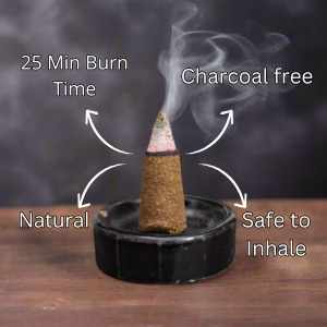 Discover the Purity of Organic Dhoop Cones: Natural Incense for Mindful Living