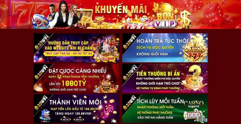 33WIN Và Cam Kết Minh Bạch: Những Trường Hợp Bị Từ Chối Tặng Thưởng Khuyến Mãi