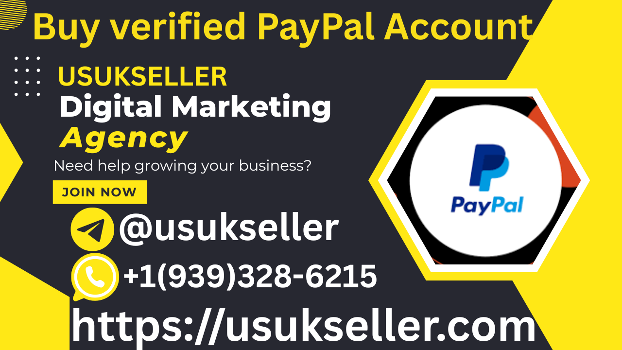 Buy Verified PayPal Accounts – 100% Safe, Real Document & Active, USA, UK