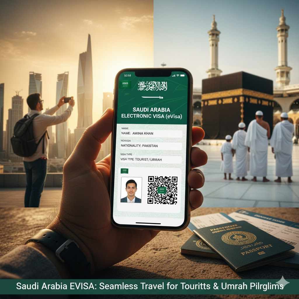 Saudi Arabia eVisa for Tourists and Umrah Travelers: Your Complete Guide 2025
