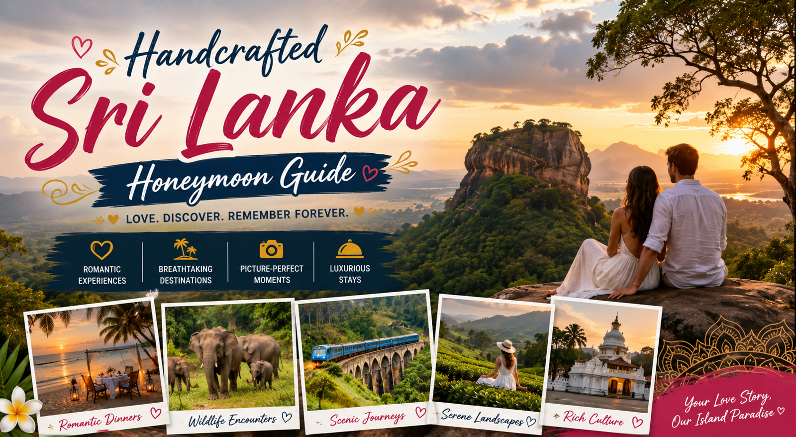 Handcrafted Sri Lanka Honeymoon Guide: The Ultimate Romantic Escape