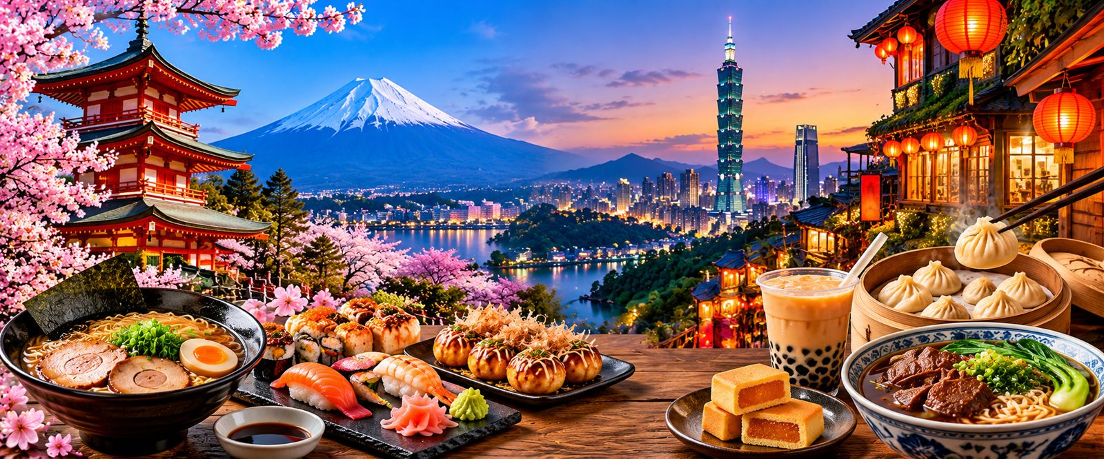 Japan and Taiwan Food Guide: Street Food and Local Dishes to Try