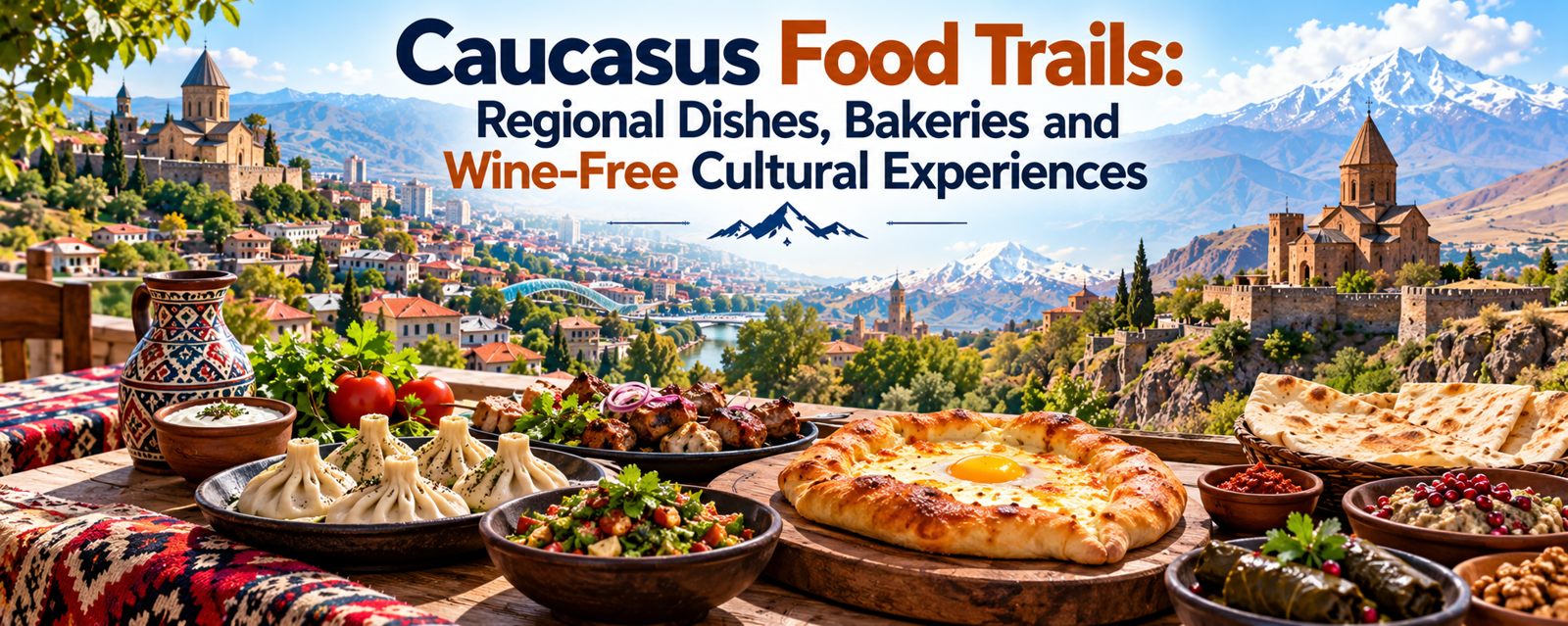 Caucasus Food Trails: Regional Dishes, Bakeries and Wine-Free Cultural Experiences