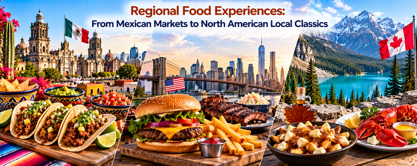 Regional Food Experiences: From Mexican Markets to North American Local Classics