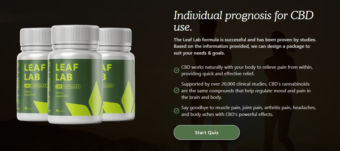 Leaf Lab CBD Capsules United Kingdom – Are They Worth It in 2025? Customer Insights