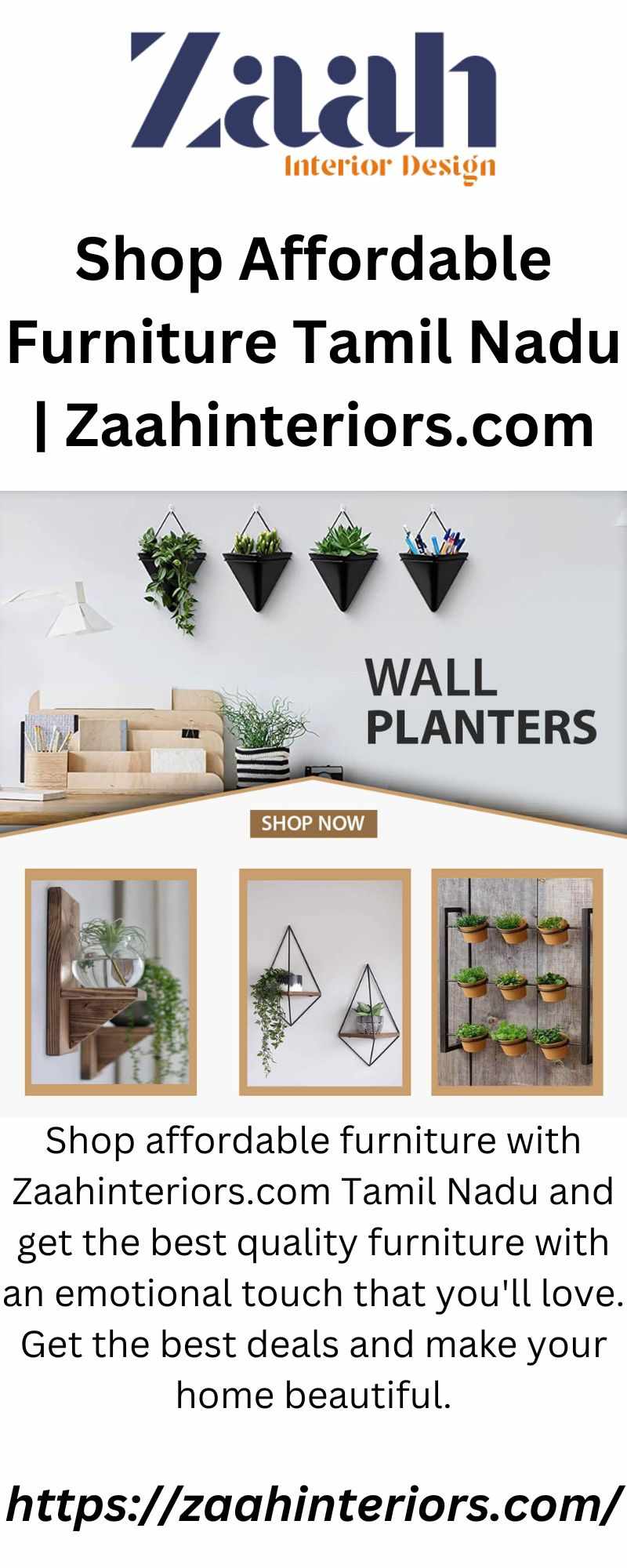 Shop Affordable Furniture Tamil Nadu | Zaahinteriors.com