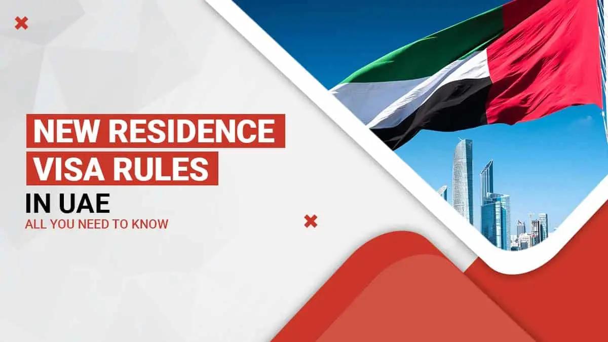 New Visa Rules in UAE