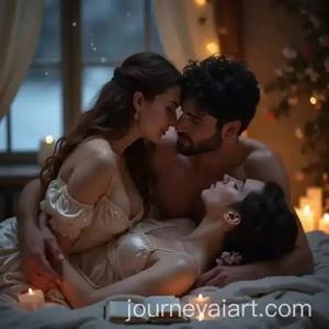 Fucking twin wives together in threesome (GIF)🔞 💋 🔥 💦