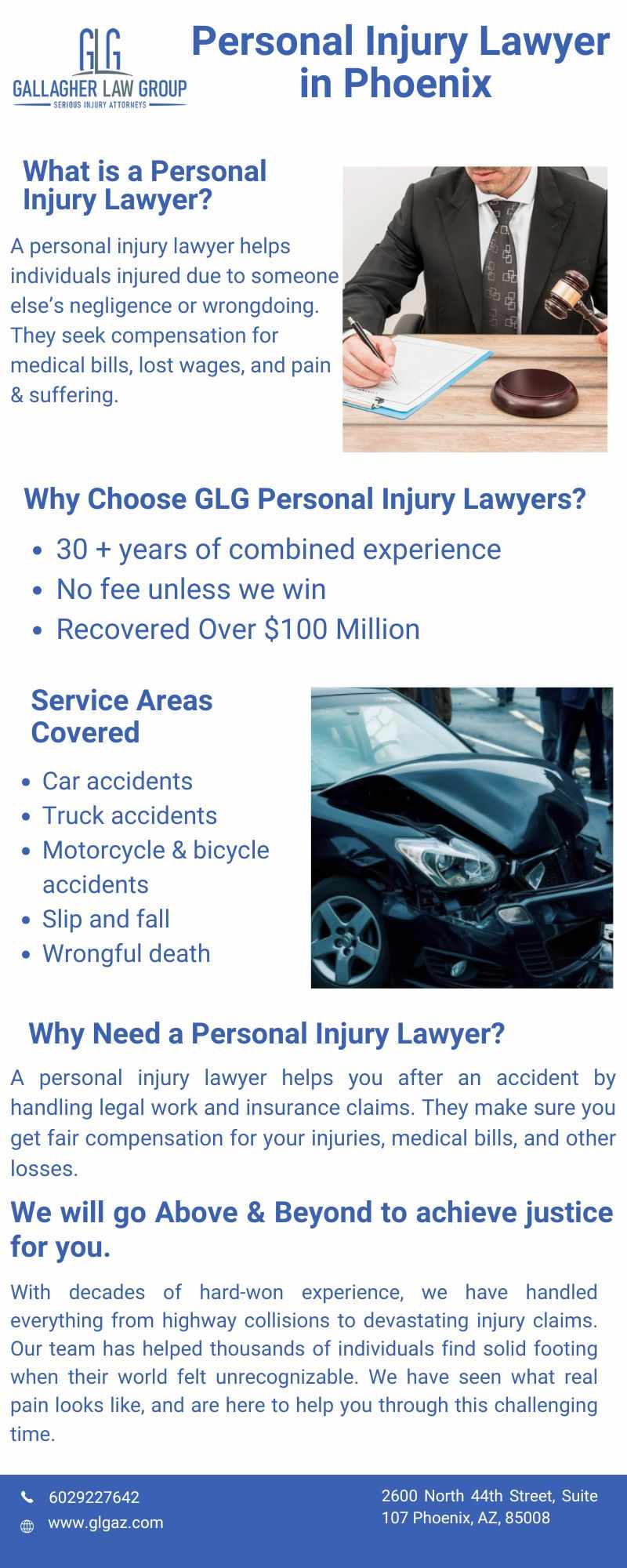 Best Personal Injury Lawyer Phoenix | GLG Personal Injury Lawyers