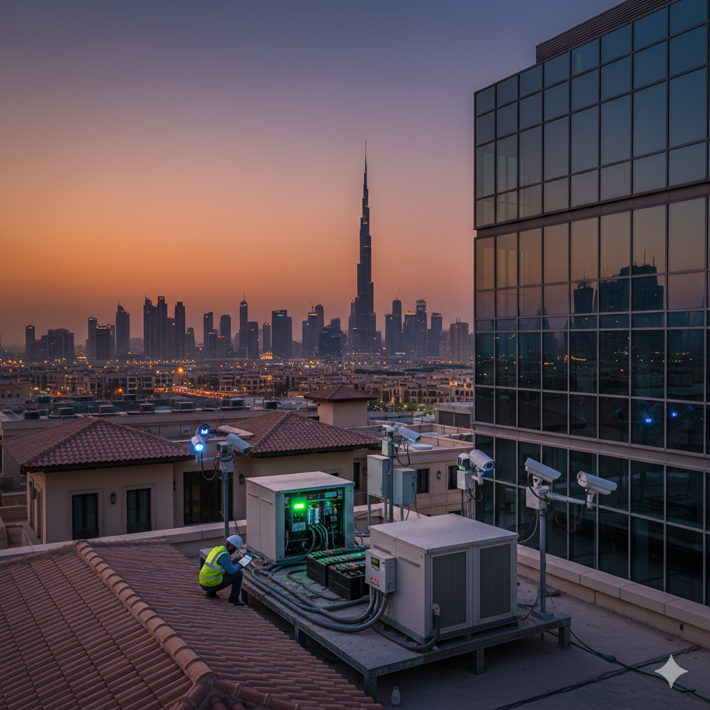 CCTV Installation Dubai: Handling Power Outages & Backup Systems