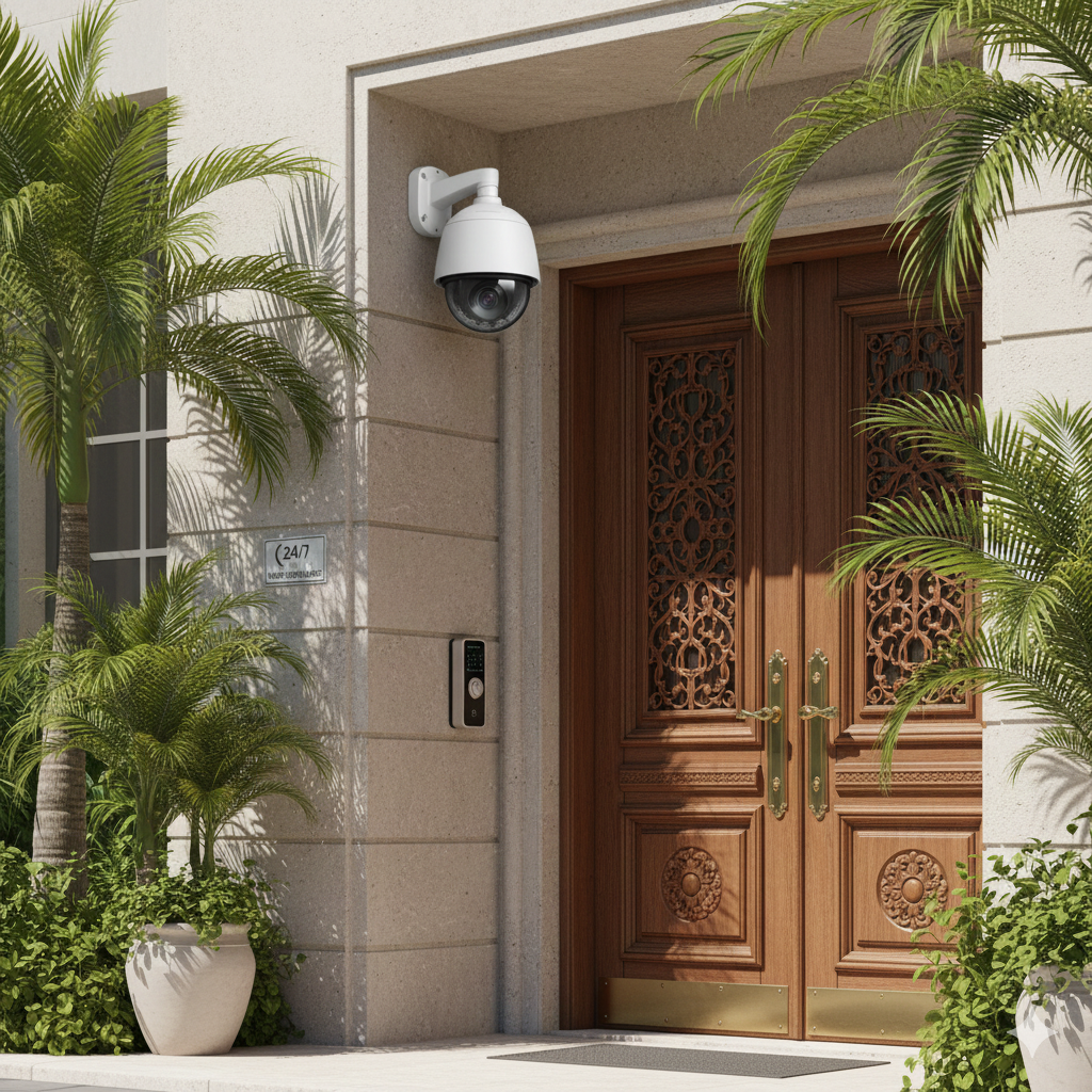 Common Security Problems Solved by Professional CCTV Installation Dubai Services