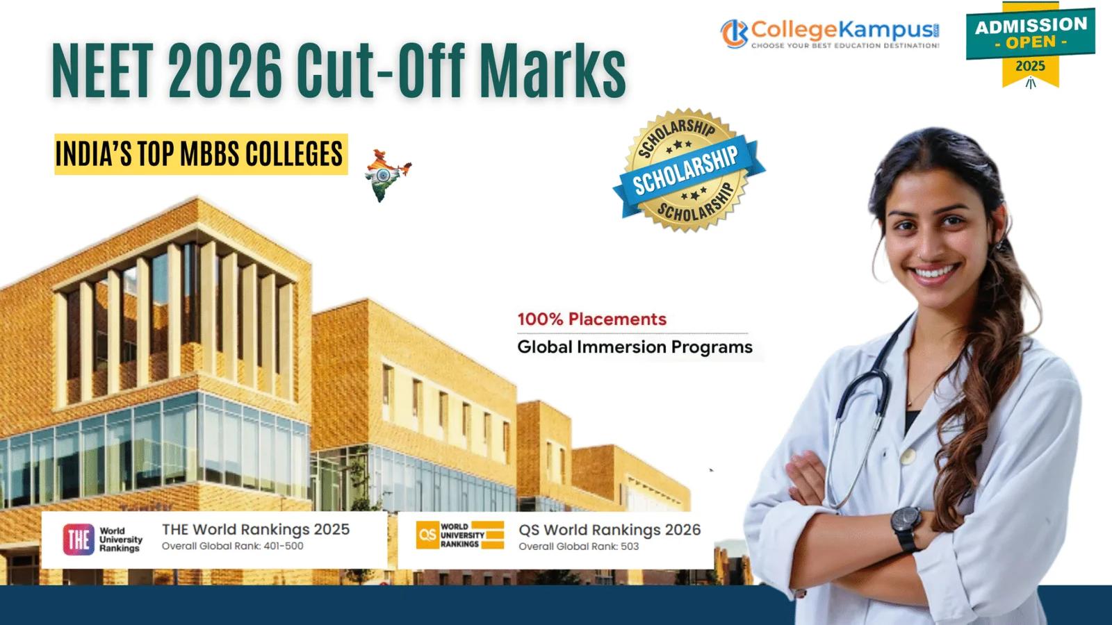 NEET Cut-Off Marks 2026