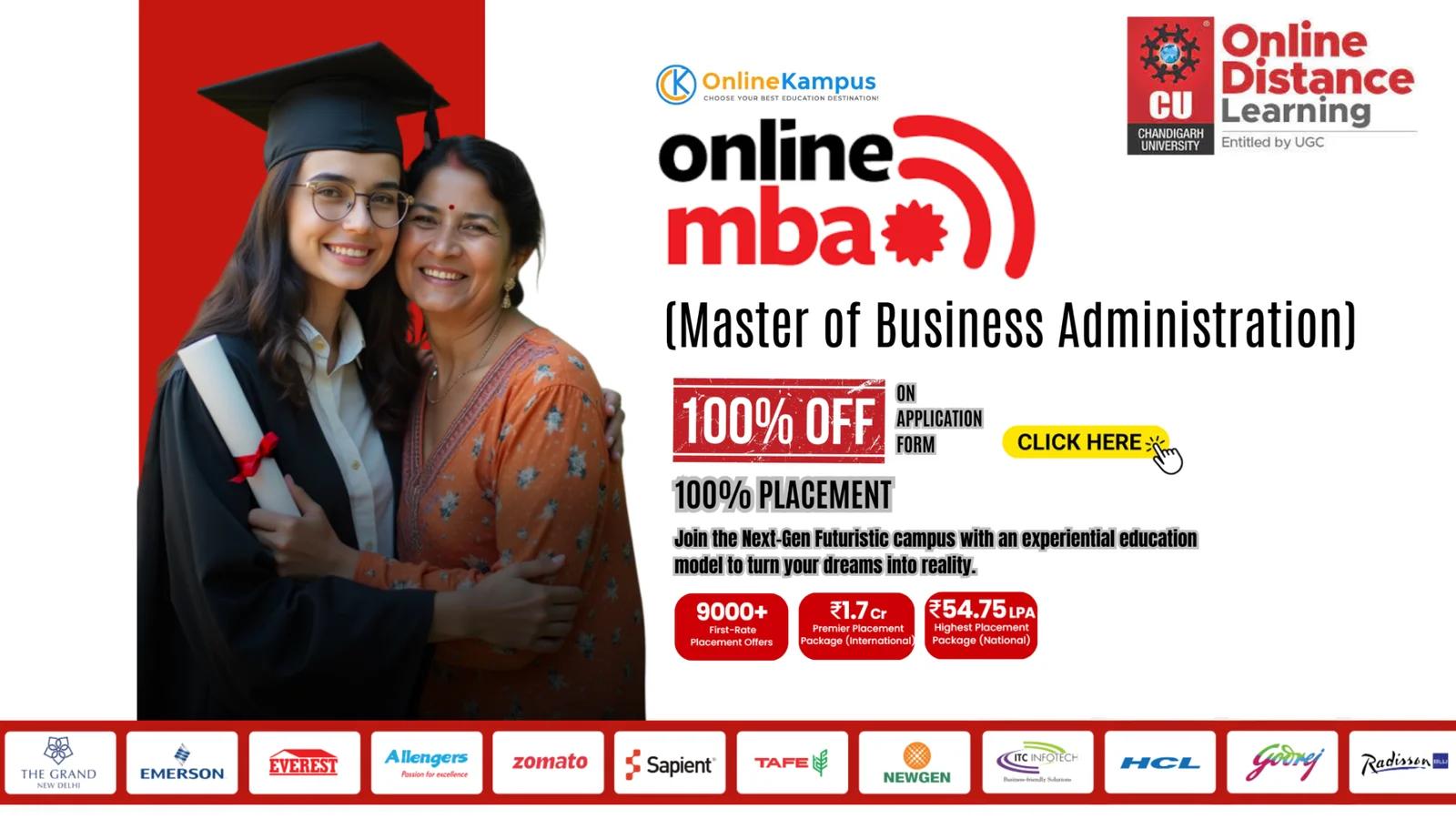 Online MBA at CU 2025
