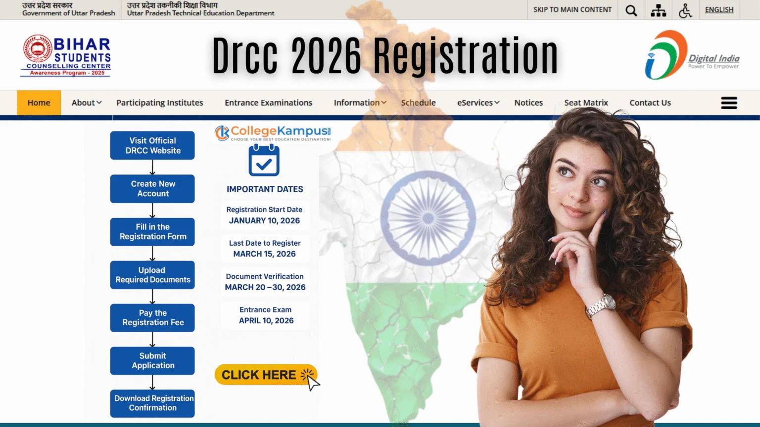 Bihar DRCC College List 2026