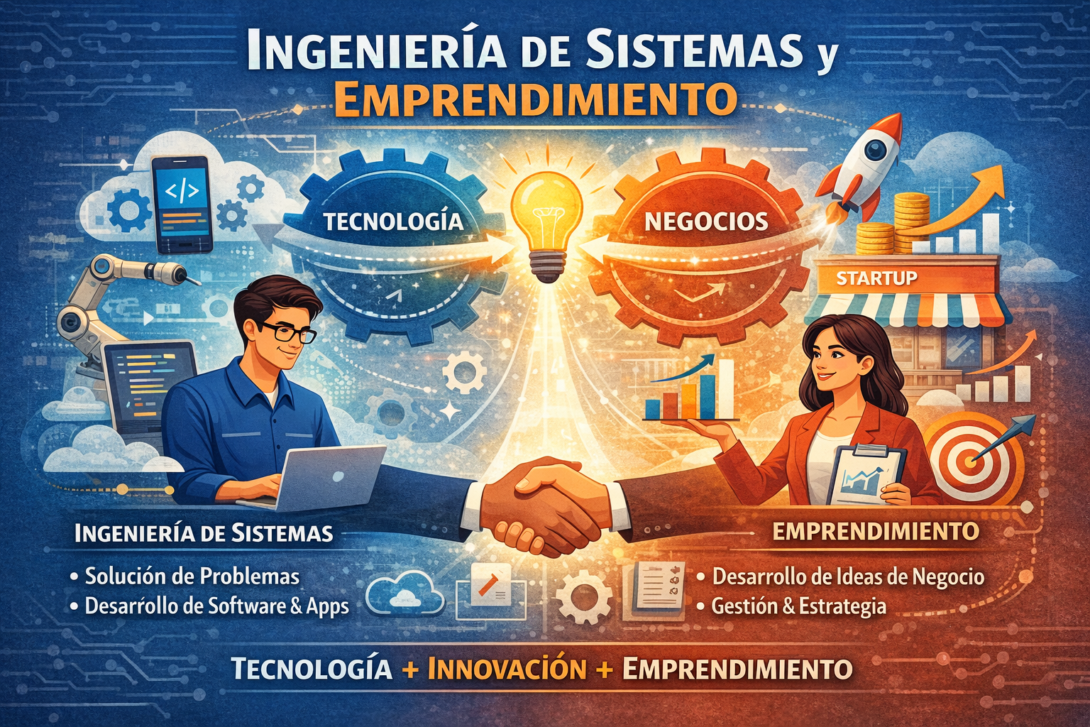 ¿Cómo considero que se relaciona mi carrera con el emprendimiento?